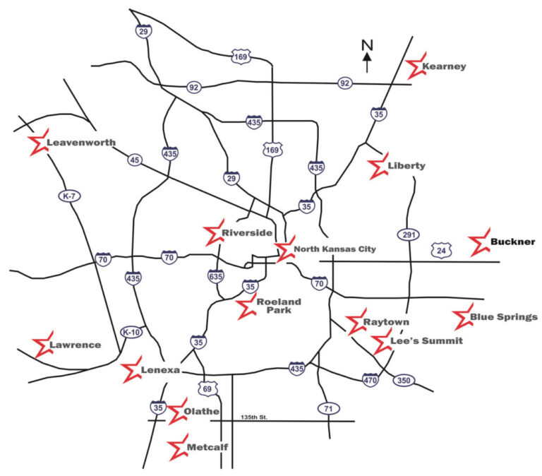 2022 CARSTAR Mokan Map 14 Locations